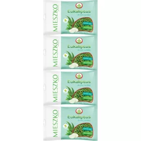   Eukalyptus-Minz Bonbons von Mieszko, 1 kg Packung x4 - Erfrischend und Intensiv