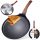 Bratpfannen Vilde Black & Wood Pfannkuchenpfanne, 26 cm, Granit