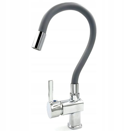 Unitec AQUA SANITARY bodenstehender Küchenarmatur Silber, Grau