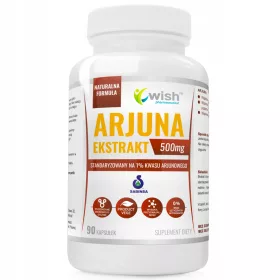   WISH PHARMACEUTICAL® ARJUNA Extrakt 500mg - Gesundheit für Herz und Leber