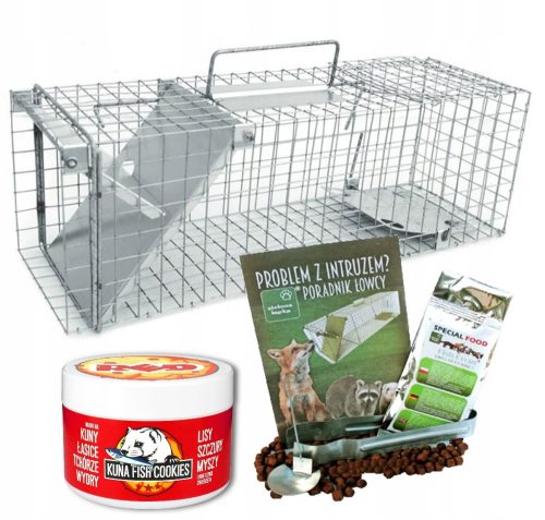  Grüne Pfotenfalle gegen Marder, Mäuse und Ratten + KUNA FISH COOKIES gegen Katzen, Marder, Mäuse und Ratten