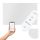  INFRAROT-Heizung 720 W INFRAROT STRAHLENDES weißes WiFi-Panel mit Fernbedienung
