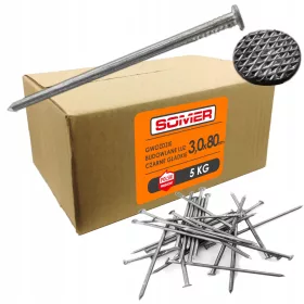 SOMER Konstruktionsnägel 80 mm 1150 Stk. 5 kg