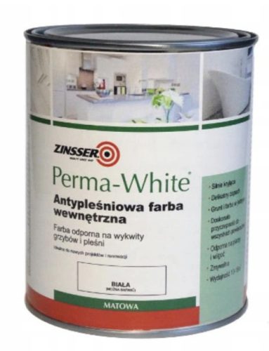  Zinsser Acryl-Wandfarbe 1 l, mattweiß
