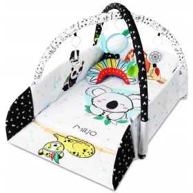    MILJO ZOO ADVENTURE PÄDAGOGISCHE MATTE 3in1 – MATTE, STIFT UND TEPPICH