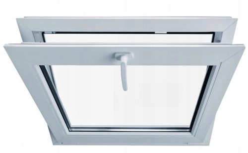KIPP-PVC-FENSTER 1200x700 / 120x70 WEISS, VON HAND