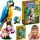  LEGO Creator 3 in 1 31136 Exotischer Papagei 3in1 + WEIHNACHTSKARTE KARTEN Umschlag Fröhlicher Weihnachtsmann