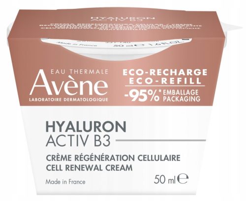 Avene Hyaluron Activ B3 Refill - Regenerierende Zellcreme, 50 ml