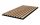 Wandlatten auf Filzdekorplatte 400x800 mm