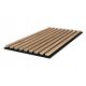 Wandlatten auf Filzdekorplatte 400x800 mm