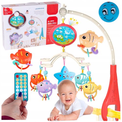  MUSIKKARUSSELL FÜR EIN KINDERBETT, MUSIKBOX MIT FERNBEDIENUNG