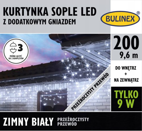  Bulinex 101 Lichtvorhang – 200 Lichter