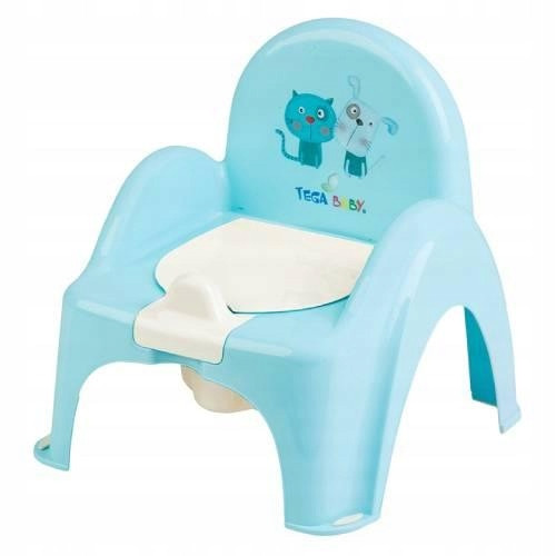  TEGA BABY Töpfchenstuhl HUND UND KATZE blau