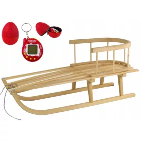  Traditioneller Holzschlitten LEANToys 17132