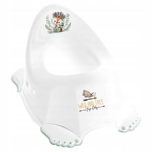  TEGA BABY Anti-Rutsch-Töpfchen mit Spieluhr WILD WEST weiß – Fuchs