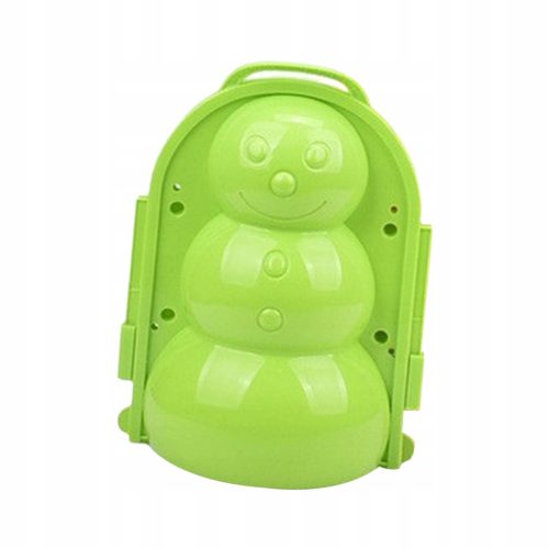  Schneeball Maker Clip Sandspielzeug Multifunktionaler Winter Hellgrüner Schneemann