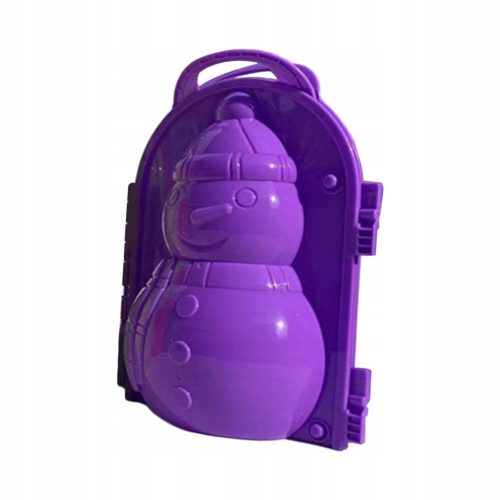  Schneeball-Clip, Schneeball-Herstellungswerkzeug, universell einsetzbar, lila Outdoor-Schneemann