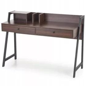    Halmar rechteckiger Schreibtisch SCHREIBTISCHE UND KONSOLEN 128 x 48 x 87 cm Walnuss