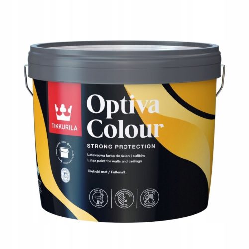 Tikkurila Latex-Wandfarbe 9 l, weiß matt