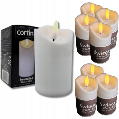  Cortina LED-Kerzeneinsatz 9,5 cm