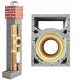 Pekabet Universal-Kaminsystem 200 mm 6 m mit 1 Entlüftung