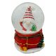 Dekorative Figuren und Skulpturen für zu Hause Glas-Weihnachtsschneekugel GROSSVATER FROST, DER GLAST, XL