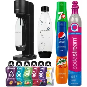    SODASTREAM CARBONATED WATER SATURATOR SODA STREAM KIT FÜR CARBONIERTES WASSER