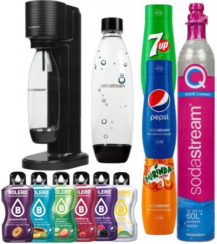  SODASTREAM CARBONATED WATER SATURATOR SODA STREAM KIT FÜR CARBONIERTES WASSER