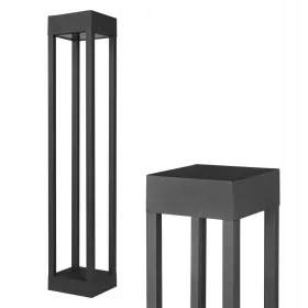  Quadratischer Lichtmast LVT GX53 60 cm schwarz