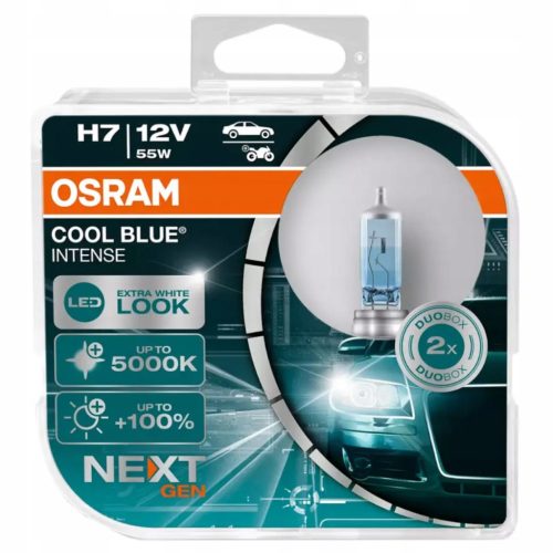  Osram Cool Blue Intense H7 55W Leuchtmittel 2 Stk.