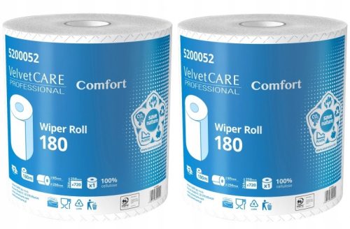 Velvet Care Comfort Reinigungstuch 180 m weiß