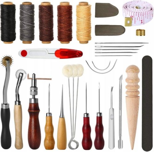 Werkzeug-Lederhandwerk-Näh-KIT