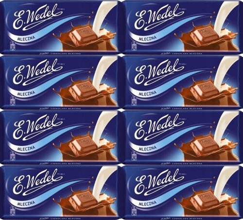8x Wedel Milchschokolade, 90g - Ein erstklassiger Genuss