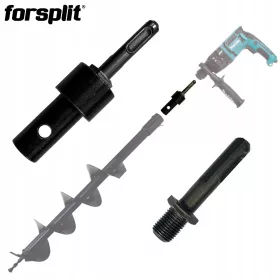   Adapter für eine elektrische Bohrmaschine - SDS-Bohrer > Erdbohrer 20 mm