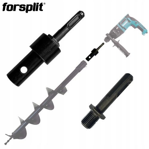 Adapter für eine elektrische Bohrmaschine - SDS-Bohrer > Erdbohrer 20 mm