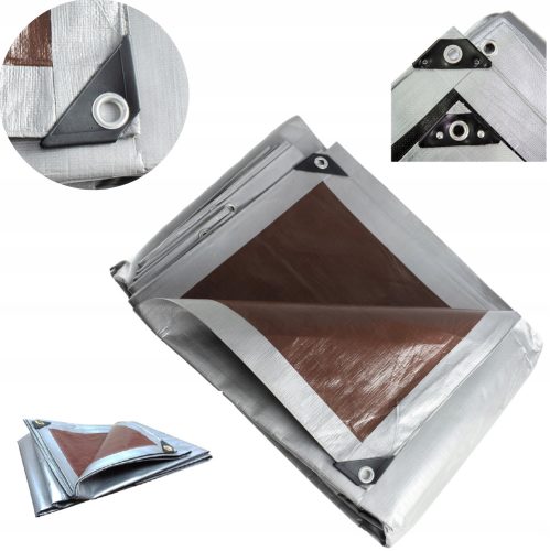 Dicke, wasserdichte und frostbeständige Planen Plane 210 g/m² 6 x 8 m