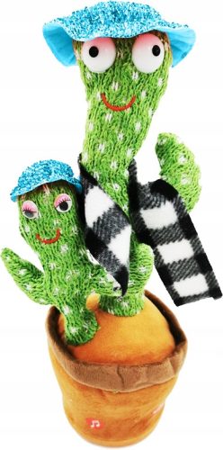  Ein Kaktus spielt mit einem Baby, aufgeladen über eine USB-Kappe, zufällige Farbe