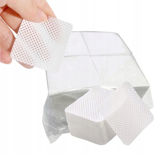  Staubfreie Hybrid-Maniküre-Schaukeln, perforiert, langlebig, 500 Stück.