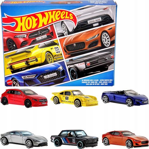  Mattel Hot Wheels HLK51 Europäisches Themenset