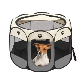  Laufstall Textilmaterial Lewer kleiner Hund 60 x 60 x 45 cm