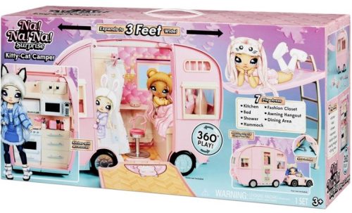  Na Minipuppe! An! An! Überraschung MGA Kitty-Cat Camper