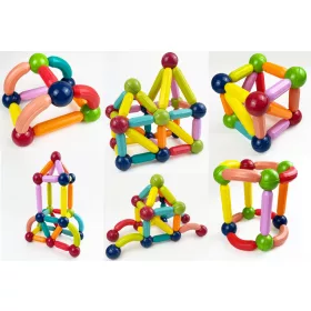  GROSSE MAGNETBLÖCKE MAGNETSTÄBE XXL 130 Stk