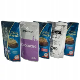  72 x 85 g Nassfutterbeutel für Katzen, Geschmacksmischung