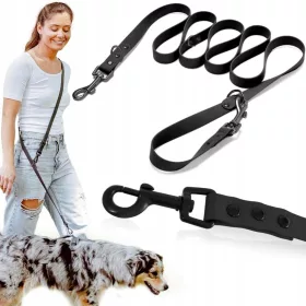    TRAININGSLEINE FÜR HUNDE STARKES, VERSTELLBARES BIOTHANE-PVC 3 m