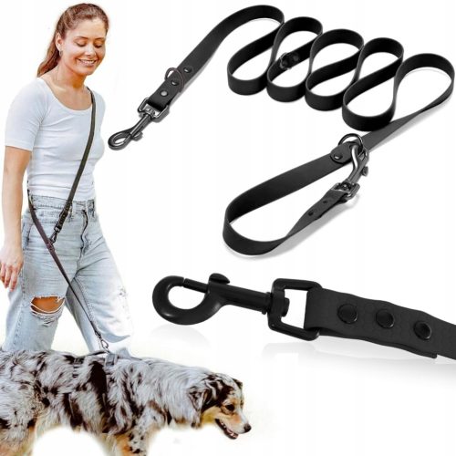  TRAININGSLEINE FÜR HUNDE STARKES, VERSTELLBARES BIOTHANE-PVC 5 m