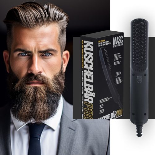  Kuschelbar Pro Edition – elektrische Bart- und Haarbürste