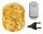  SCHLAUCHLEUCHTEN, KETTENDRAHT, Mini-LED, 100 Stück, 10 m, 230 V, 6 Beleuchtungsmodi