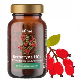   Starkes Berberin HCL 500mg aus Berberitzenextrakt - Natürliches Gesundheitsförderndes Supplement, 60 Kapseln