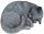  Gartendekoration - eine schlafende Katze - eine Betonfigur
