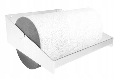 Wandhalter für ein großes Papierhandtuch, weiß, langlebig